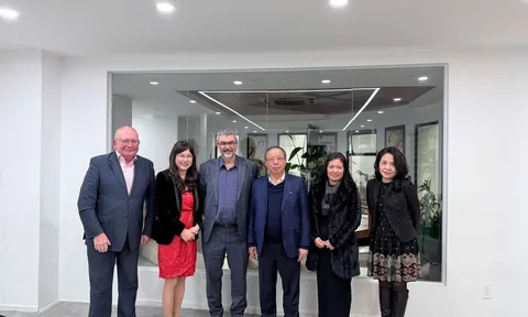 Đoàn Lãnh đạo Hội đồng khảo thí âm nhạc Úc thăm và làm việc với Hội Nhạc cổ điển Việt Nam 