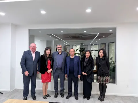 Đoàn Lãnh đạo Hội đồng khảo thí âm nhạc Úc thăm và làm việc với Hội Nhạc cổ điển Việt Nam 